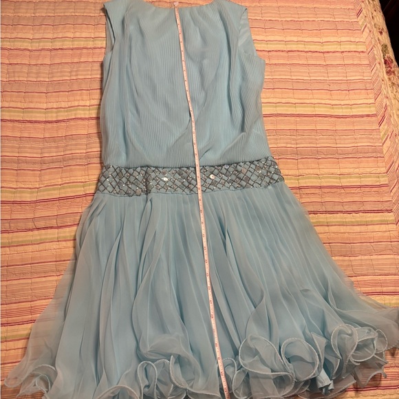 Miss Elliette Light Blue Formal Kids Dress - Picture 16 of 16